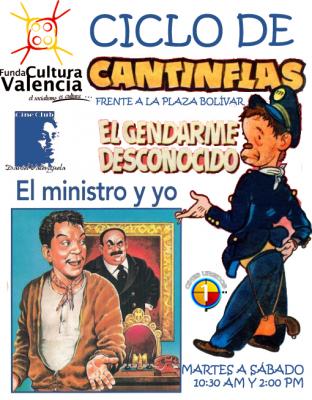 Ciclo de Cantinflas continúa  con película El ministro y yo