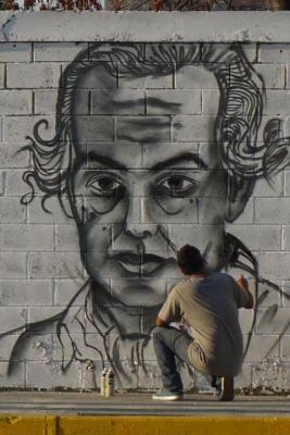 Fundacultura realiza el Muro de los Inmortales del Arte en distintas zonas de Valencia