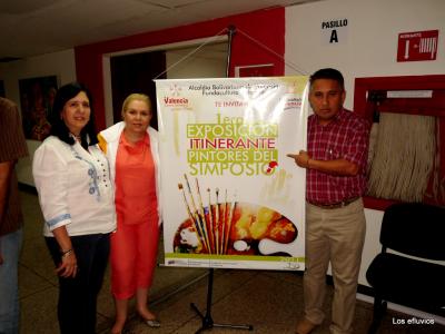Se clausuró la 1era Exposición Itinerante de Pintores del Simposio en la Alcaldía Bolivariana de Valencia